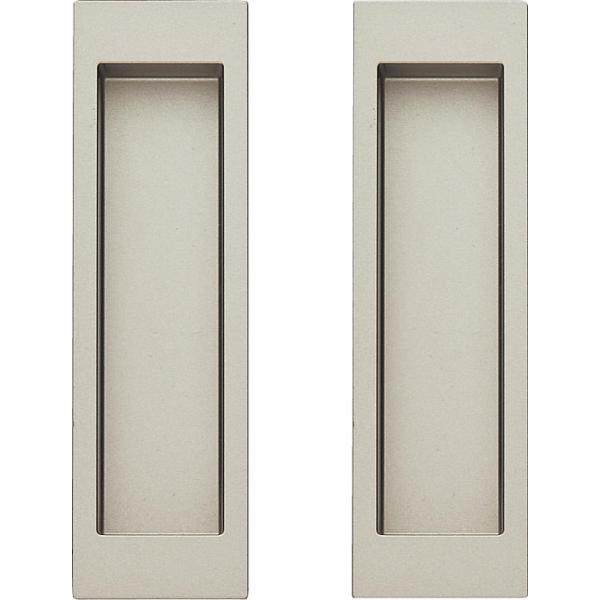 パナソニック ベリティス 内装ドア 角型引手 C1型 空鍵 サテンシルバー色(塗装) ワンタッチ MJE2PC13ST 標準