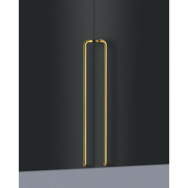 UNION ユニオン ドアハンドル 押し棒 T7036-15-001-L ブラス ミラー L1300 内外1セット