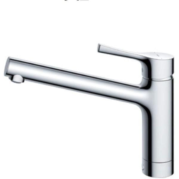 TOTO 台付シングル混合水栓（エコシングル、共用）TKS05301J 台付