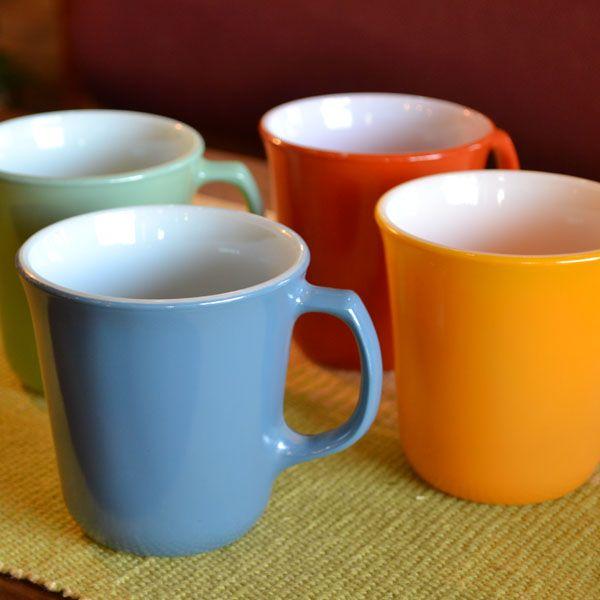 PYREX（パイレックス） オールドパイレックス カラーマグ 4色セット