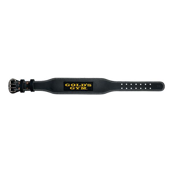 ゴールドジム（GOLD'S GYM） トレーニングレザーベルト（パット付） XL