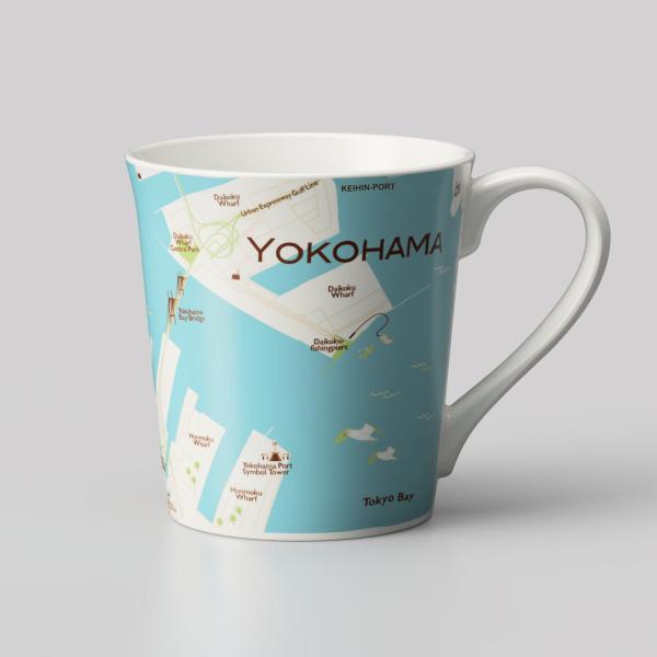 窓付box T型mapmug マップマグ 横浜 Mug215 Totemap 通販 Yahoo ショッピング