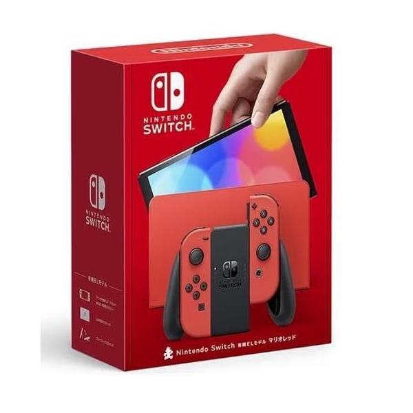 Nintendo Switch(有機ELモデル) 本体 マリオレッド 新品 【宅配便】