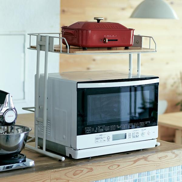 �����W�ド�b�N �����W����[ �d�q�����W���b�N ��^ BY CAGE MICRO WAVE RACK