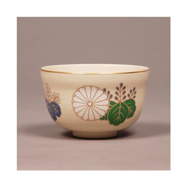 茶碗 仁清 新菊桐 宮地英香作 (紙箱） : お茶道具東玉堂 ヤフー店