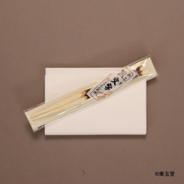 黒文字箸　6寸　（一膳） （メール便対応商品10個まで）