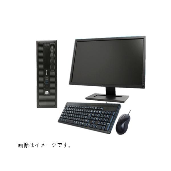 日本HP 中古パソコン デスクトップパソコン 22型液晶セット Windows 10