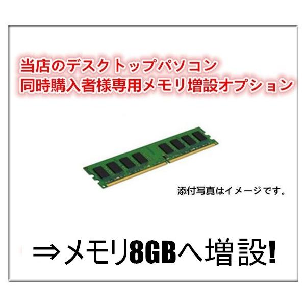 中古パソコン 中古デスクトップパソコン用 増設オプション 増設メモリ