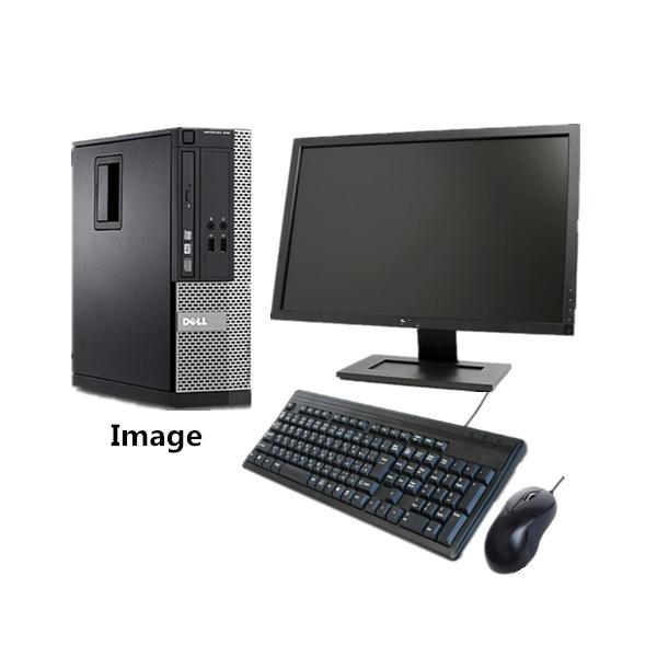 Dell デスクトップWindows11 キーボード、マウス付き DELL（デル） ポイント10倍 中古パソコン 20型液晶モニターセット