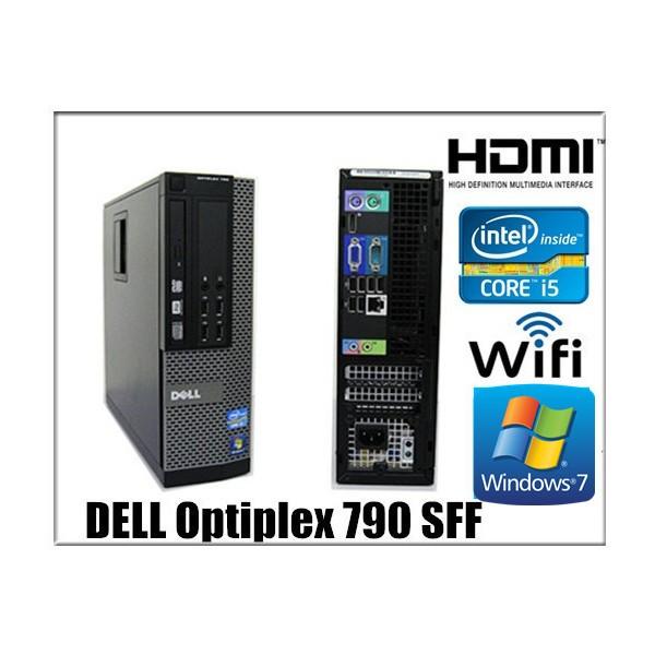 Windowsデスクトップ DELL Optiplex790 SFF DELL 中古パソコン デスクトップパソコン Windows 7 HDMI端子付