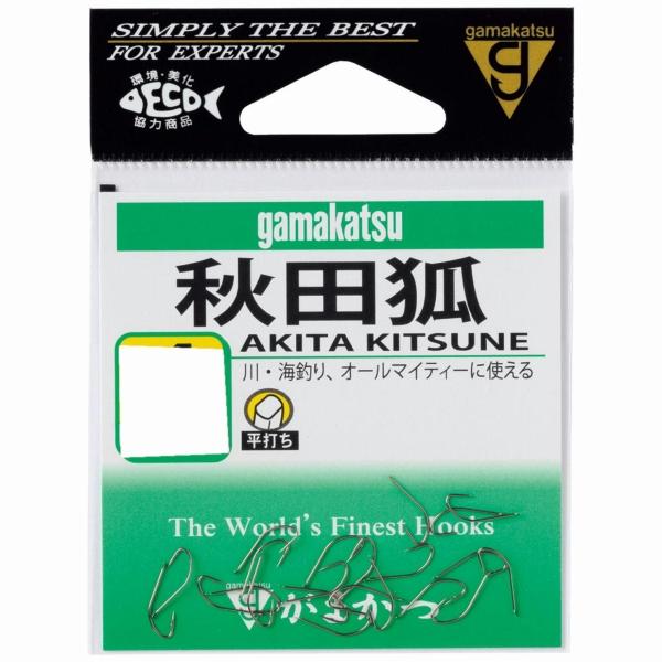 秋田狐 3号 茶 がまかつ : 東海つり具Y支店 - 通販 - Yahoo!ショッピング