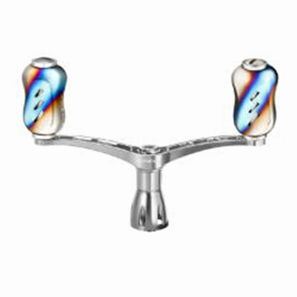 ダブルハンドル ダイワ 長さ98mmチタン &シルバー ノブ