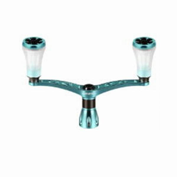 ゴメクサス ダイワ用 ダブルハンドル エメラルダスカラー 98mm チタンノブ gomexus【ゴメクサス】エメラルダスカラー/ダブルハンドル