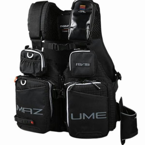 【新品】mazume MZLJ-705 MZLJ−705 mazume タイドマニアライフジャケット ブラック×ホワイト