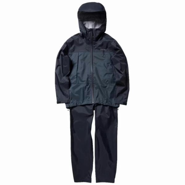 SHIMANO NEXUS レインウェア ブラック 3レイヤー レインスーツRA-047X 黒 XL シマノ : 東海つり具Y支店
