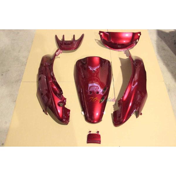 ホンダ ライブ ディオ Dio AF34 1型 外装 カウル 艶ありワインレッド