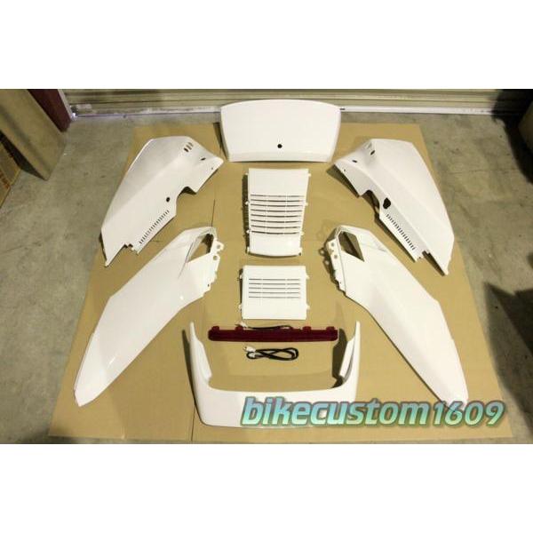 ホンダ フュージョン MF02 アッパー カウル 外装 艶あり白 ホワイト