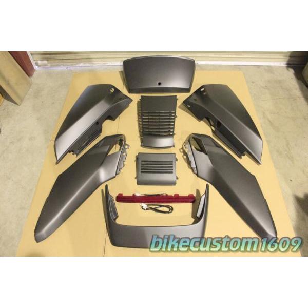 ホンダ フュージョン MF02 アッパー カウル 外装 艶消し黒 マット
