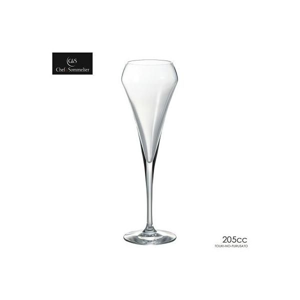 シャンパングラス Chef&Sommelier オープンナップ エファヴァセント 20 205cc H23.5cm クリスタガラス ワイングラス 酒器 フランス産 強化耐衝撃性