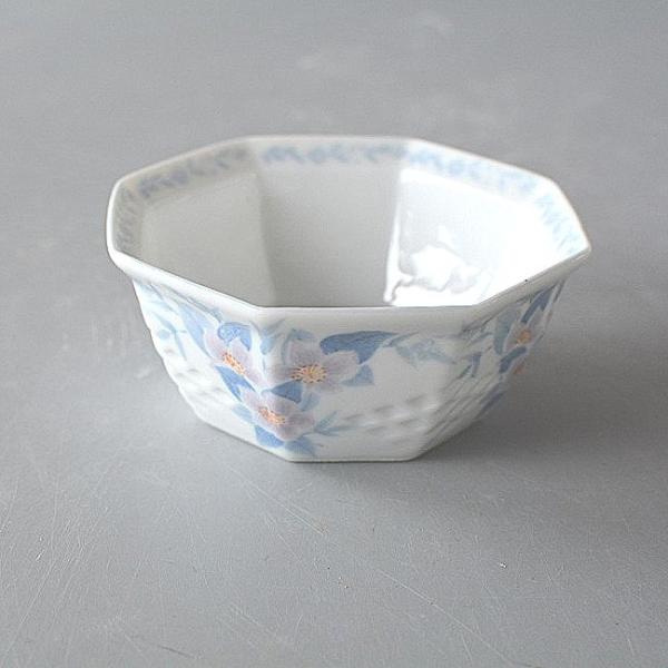 小鉢 八角小鉢 かわいい花々 光峰 φ9.5ｃｍ