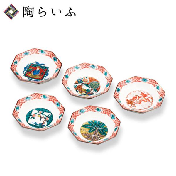 LYPプレミアム会員限定クーポン】 九谷焼 3.3号皿揃 歴代画 和