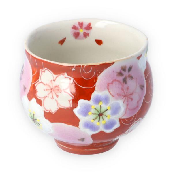 九谷焼 ぐい呑 夢宵桜 ピンク / 虚空蔵窯 和食器 酒器 盃 人気 ギフト