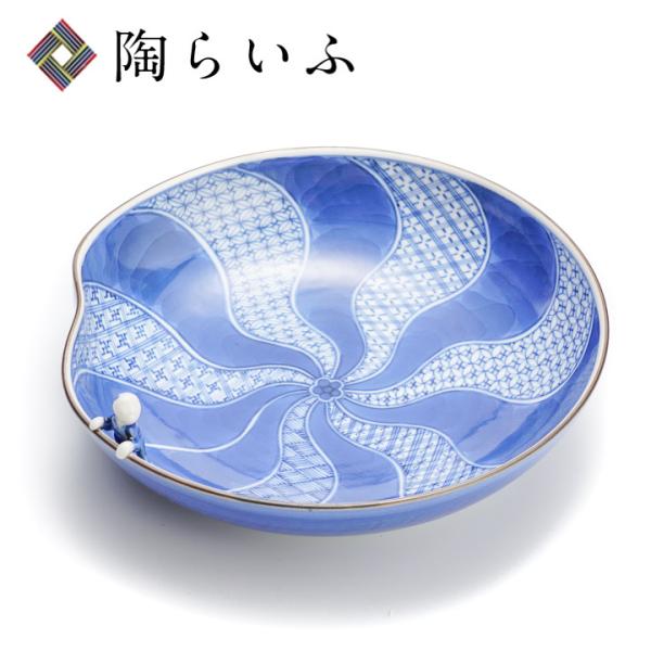 源右衛門 窯　祥瑞手　大鉢　一閑人　銘品 楽天市場】九谷焼 一閑人鉢 5.5寸祥瑞風/上出長右衛門窯＜和食器 鉢