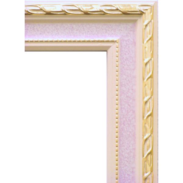 額縁 オーダーメイド額 オーダーフレーム 油絵額縁 5663 ピンク 組寸サイズ2600 F80 P80 M80 Www Energytribune Com