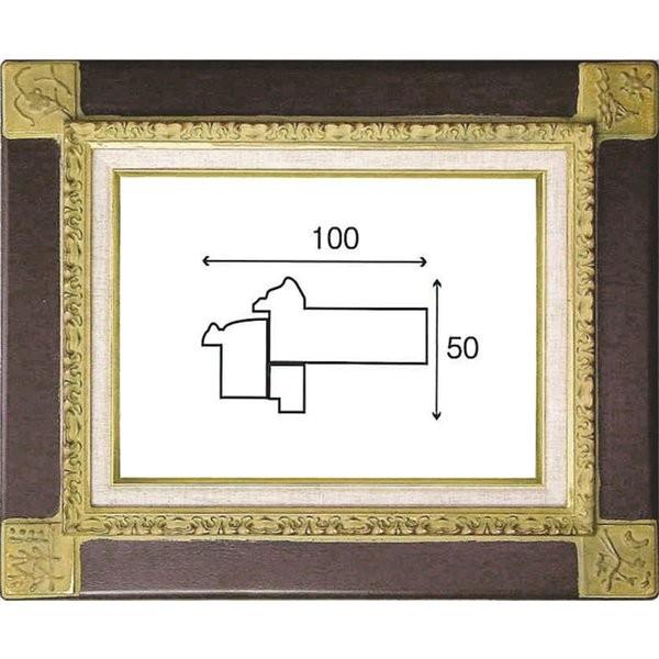額縁 ハンドメイド額 手作り 油絵額縁 油彩額 木製フレーム Uvカットアクリル付 6306 サイズm25号 Morenotafurt Com