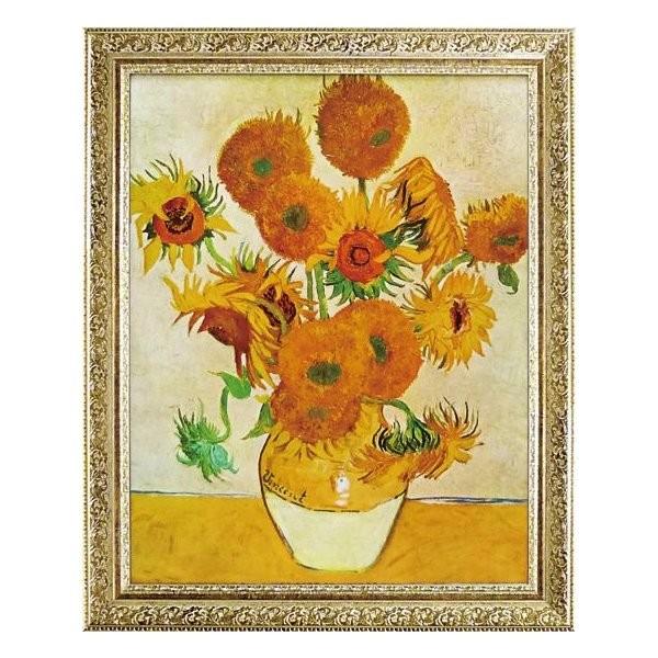 額装絵画 ビッグアート ヴィンセント・ヴァン・ゴッホ作 「ひまわり