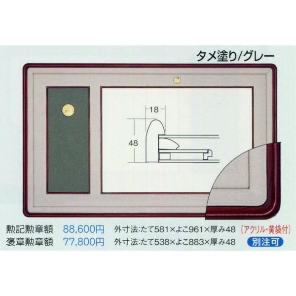 額縁 叙勲額縁 木製フレーム 勲記勲章額 4271 Olhodaguadocasado Al Gov Br