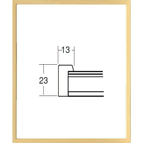 OA額縁 ポスターパネル 木製フレーム 5767（歩７） B5サイズ 木地 : dk