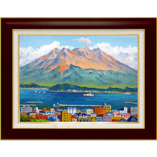 油彩画 洋画 肉筆絵画 （ 油絵額縁付きで納品対応可 ） P12号サイズ