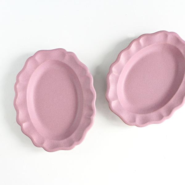 よしざわ窯 益子焼 プラム 楕円洋皿 中 中皿 022 T1635 Tourbillonヤフーショップ 通販 Yahoo ショッピング