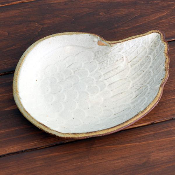 よしざわ窯＊old white 白鳥の小皿 よしざわ窯 益子焼 oldwhite 白鳥の小皿 : TOURBILLONヤフーショップ