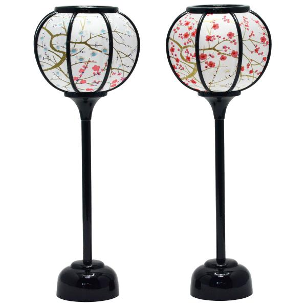 ひな人形用ぼんぼりLED電気付乾電池式雪洞高さ29㎝間口60～105㎝用送料無料 ひな人形用ぼんぼりLED電気付乾電池式雪洞高さ29㎝間口60～105