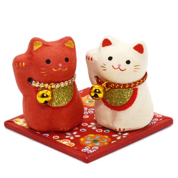 招き猫 2匹セット 楽天市場】金運アップグッズ/招き猫 置物 まねきねこ 開店祝い 二匹で