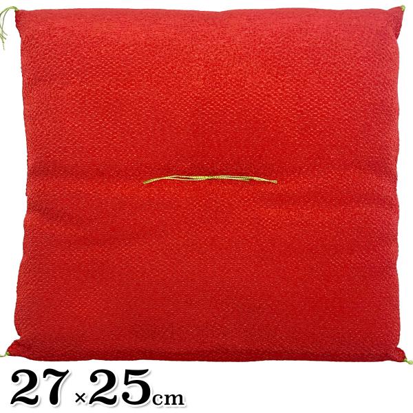 【取置中】座布団 小物用 10cm ちりめん 無地 赤 1点 Amazon.co.jp: ミニ座布団 置物 8 cm 角 (極小) サイズ 赤