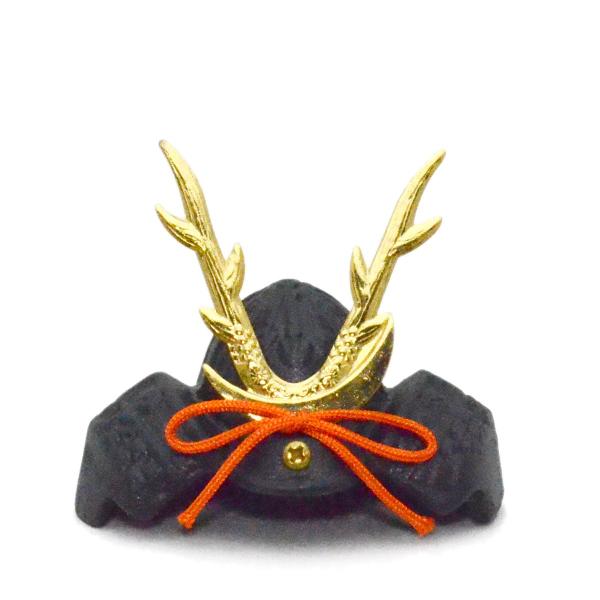 兜飾り　兜　山中鹿之助兜 豆兜 山中鹿之助（幸盛/鹿之介/鹿介） : 人形の東籬 - 通販 - Yahoo