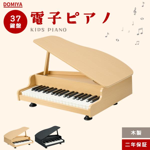 【37鍵盤で広がる音域】37鍵盤では物足りない方に。37鍵仕様でより多くの曲が楽しめ、音楽の幅がぐんと広がります。? 【温かみのある木製ボディ】天然木を使用した上質なデザイン。インテリアにも馴染み、長く愛用できます。? 【子どもの手にフィッ...