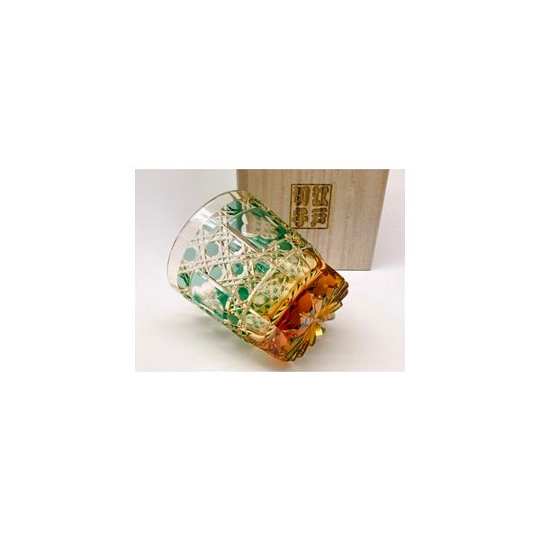 江戸切子 TR014NG瀧澤硝子工芸 江戸切子伝統工芸士 瀧澤利夫作
