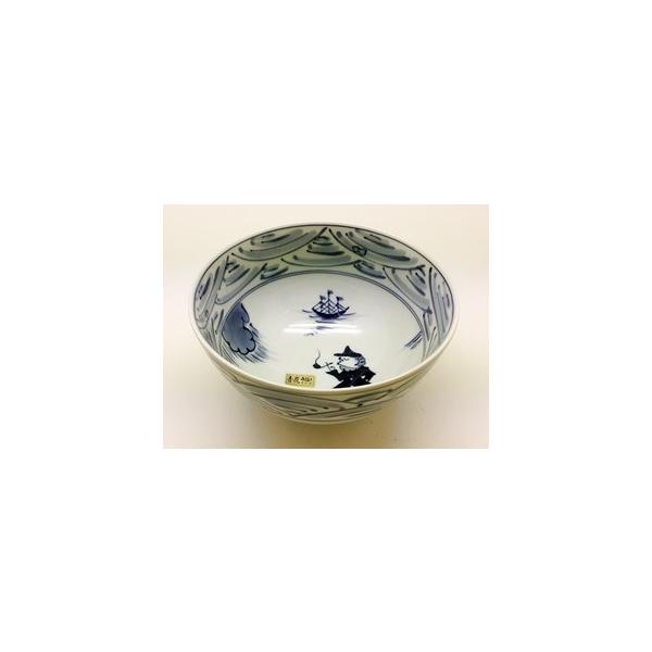 有田焼 しん窯 青花 長崎紋 5寸深丼 : 神楽坂のうつわ屋さん 陶 有田焼 しん窯 青花 長崎紋 5寸深丼 : 神楽坂のうつわ屋さん 陶
