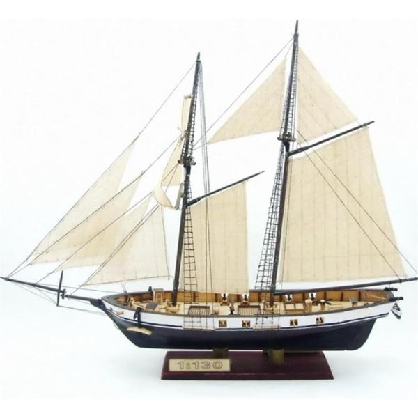 1/130 帆船模型 木製 帆船モデル キット 手作り 船組立モデルキット クラシック モデル装飾