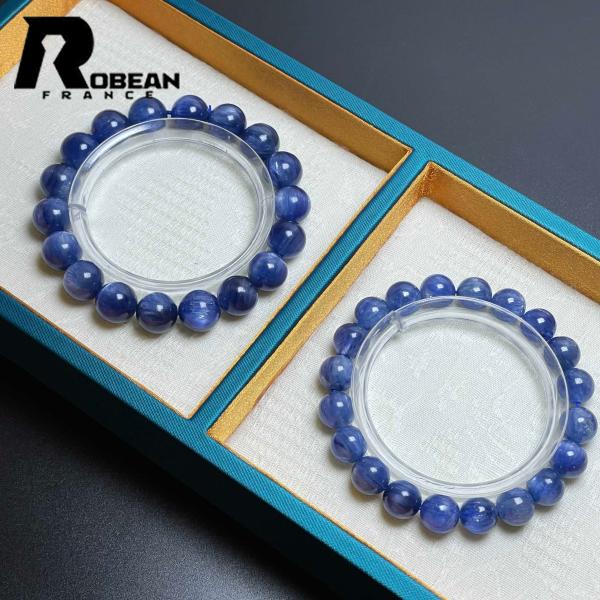 絶賛 EU製 ★ROBEAN・カイヤナイト★パワーストーン ブレスレット アクセサリー 天然石 原石 お守り 高級 アクセサリー レディース メンズ