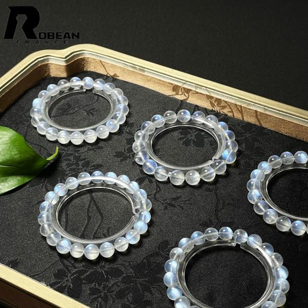 上品 EU製★ROBEAN・レインボームーンストーン★パワーストーン アクセサリー 天然石 開運 綺麗 お守り レディース メンズ