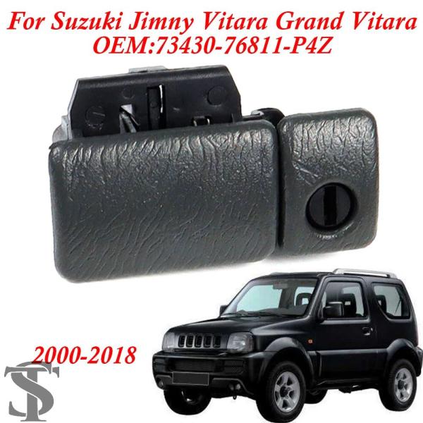並行輸入品 新グローブボックスロックラッチハンドルスズキジムニー VITARA GRAND VITARA 自動車アクセサリー 73430-76811-P4Z