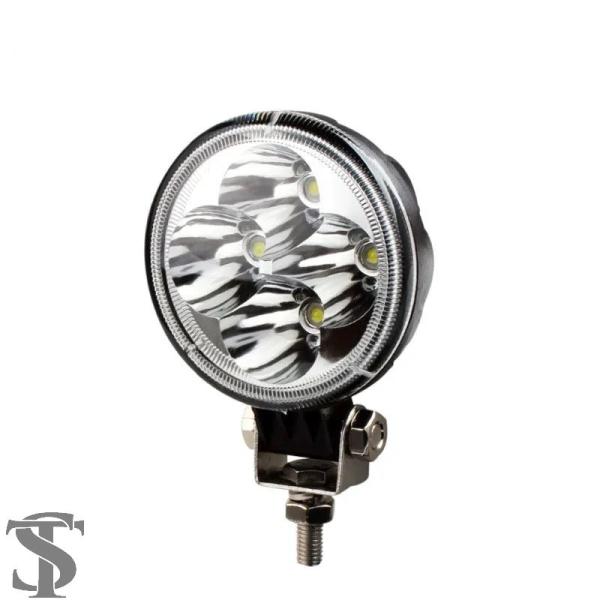 LEDスポットライト12灯 並行輸入品】バイク用ヘッドライト 12W 3インチ 小型太陽光LED