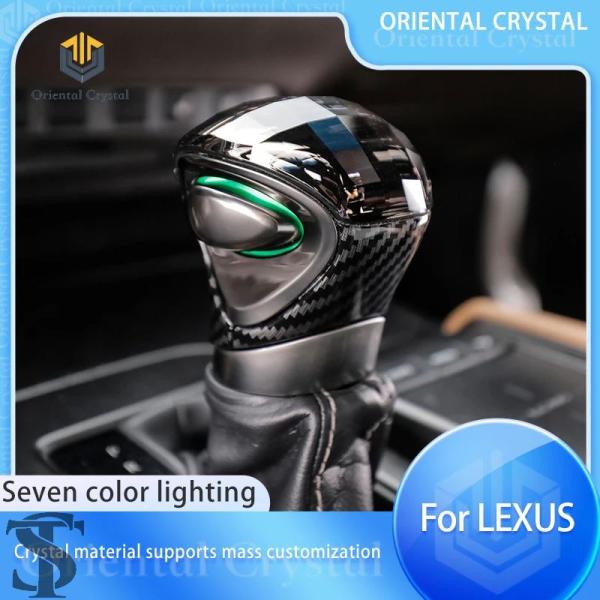 並行輸入品 レクサス ES300H 200 クリスタル LED ギアシフトノブ 18 22