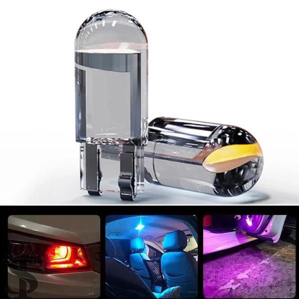 並行輸入品 1個入り 車用ライト LED電球 T10 W5W 12V/24V 車内ライト用 高出力 エラーし 車用スマート フォーツー 451用 DRL