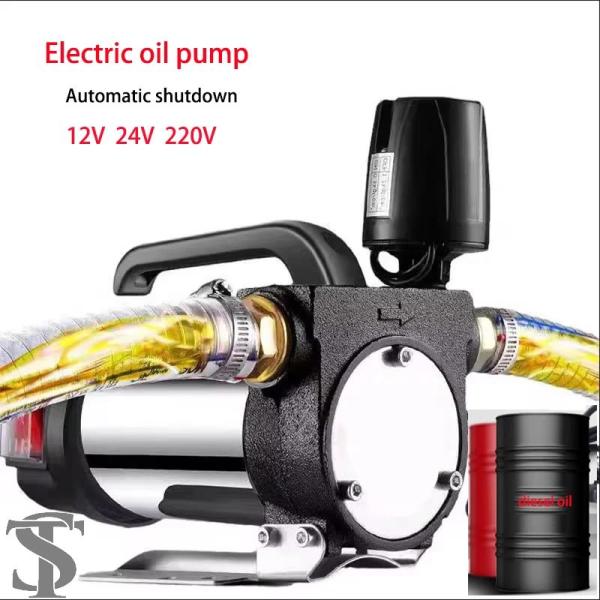 並行輸入品 12V / 24V 220V燃料移送ポンプ990Wセルフプライミング